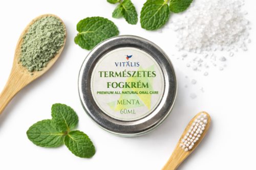 Természetes fogkrém – Zöld agyaggal és mentával