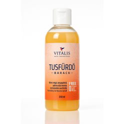Természetes tusfürdő – Barack 250 ml