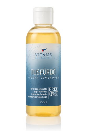 Természetes tusfürdő – Teafa & Levendula 250 ml Frissítő tisztaság