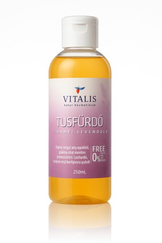 Természetes tusfürdő – Levendula 250 ml Nyugtató, mindennapi használatra