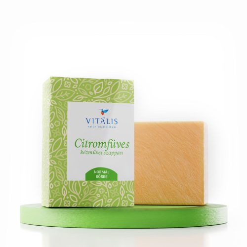 Citromfüves szappan – Frissítő, kiegyensúlyozó tisztítás normál bőrre – 100 g
